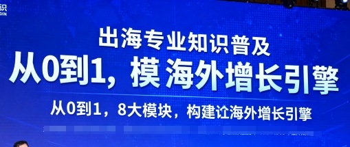 出海专业知识普及，从0到1，8大模块构建你的海外增长引擎-小白项目网