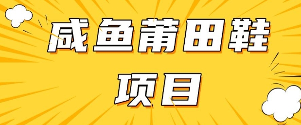 闲鱼高转化项目，手把手教你做，日入3张+(详细教程+货源)-小白项目网